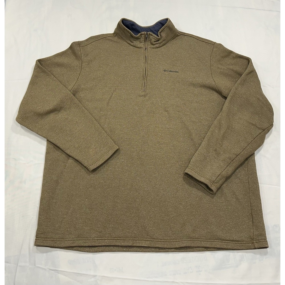 Columbia Mens 3XT Pullover Brown Soft Gorpcore Outdoor Jacket READ